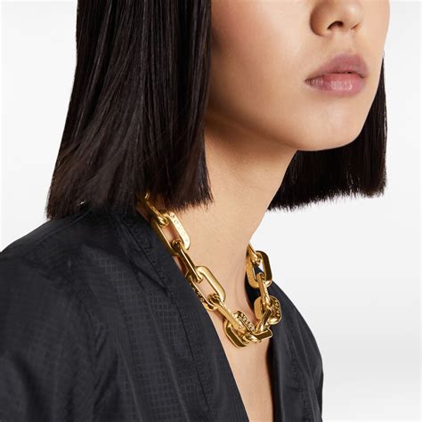 lv edge necklace|LV Edge Necklace MM S00 .